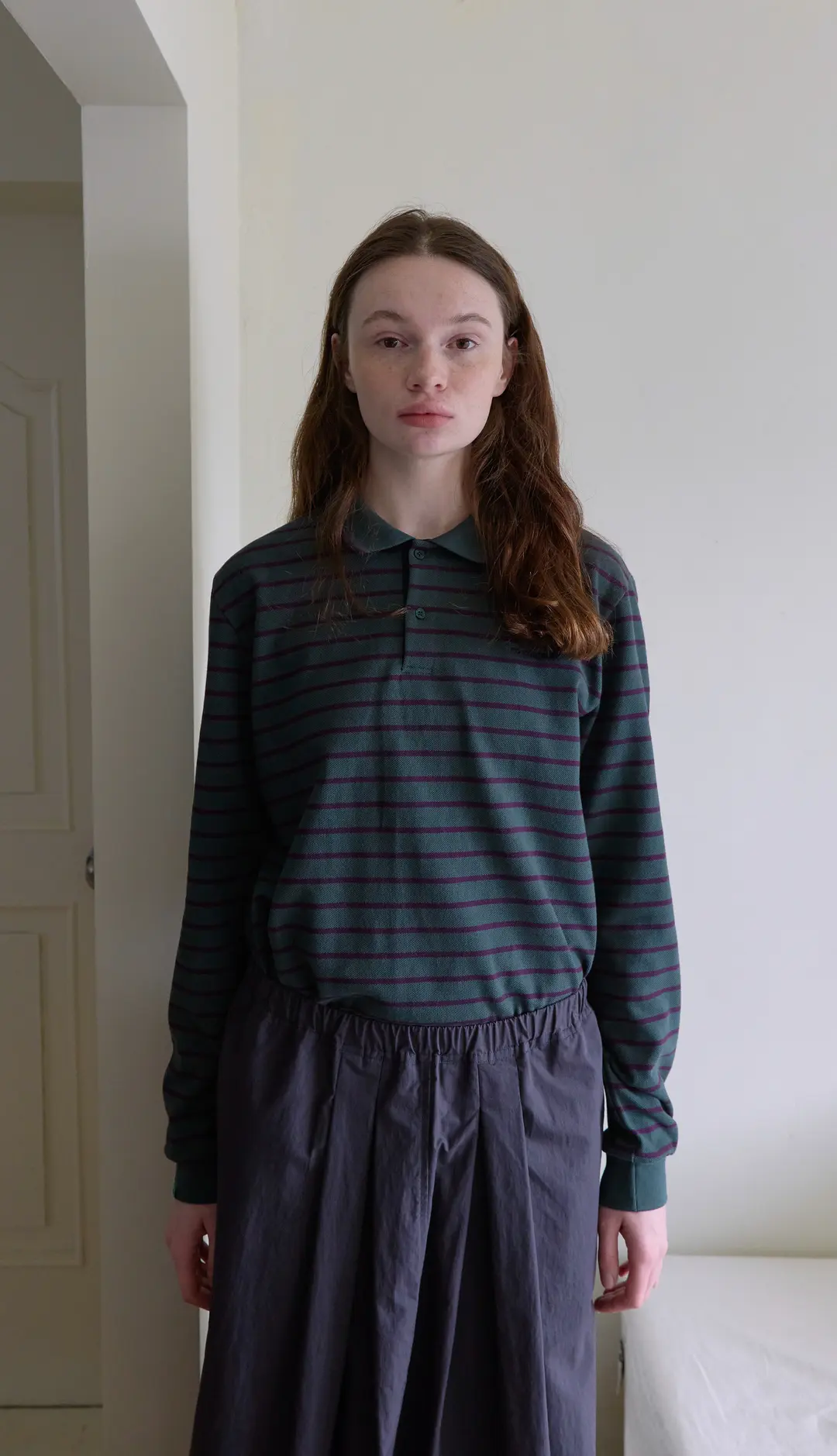 159. Stripe PK T _ Green