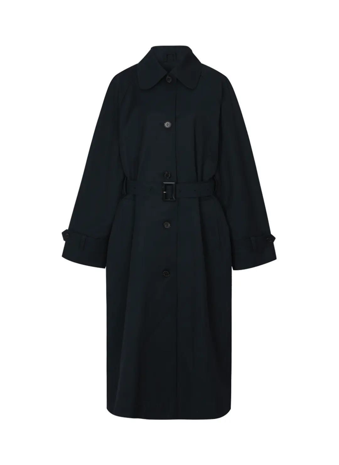 Megan Trench Coat (Navy)