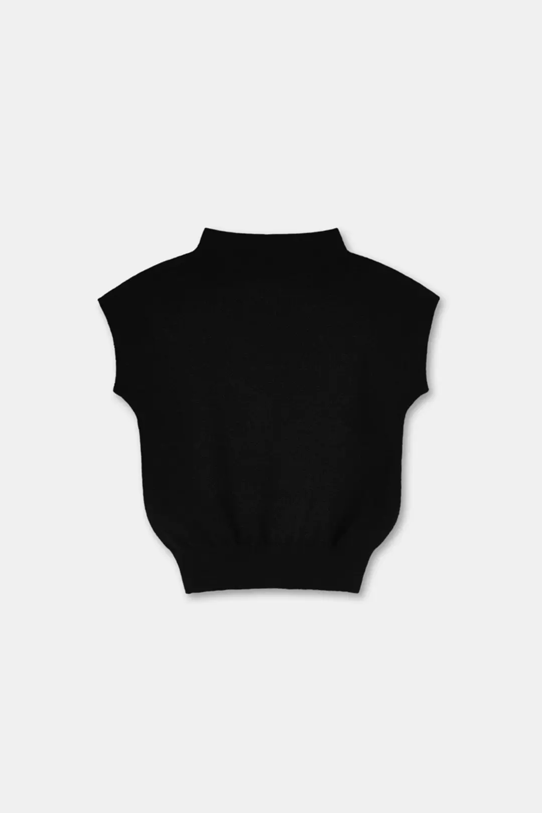 캡슬리브 하프 풀오버-블랙