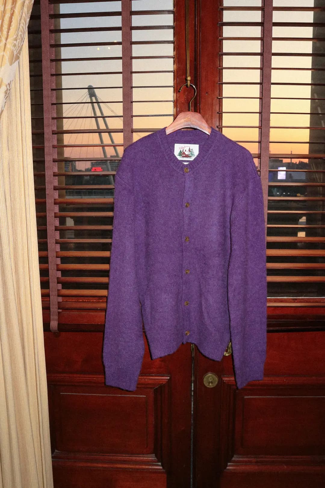 Grape Cardigan_Lavender