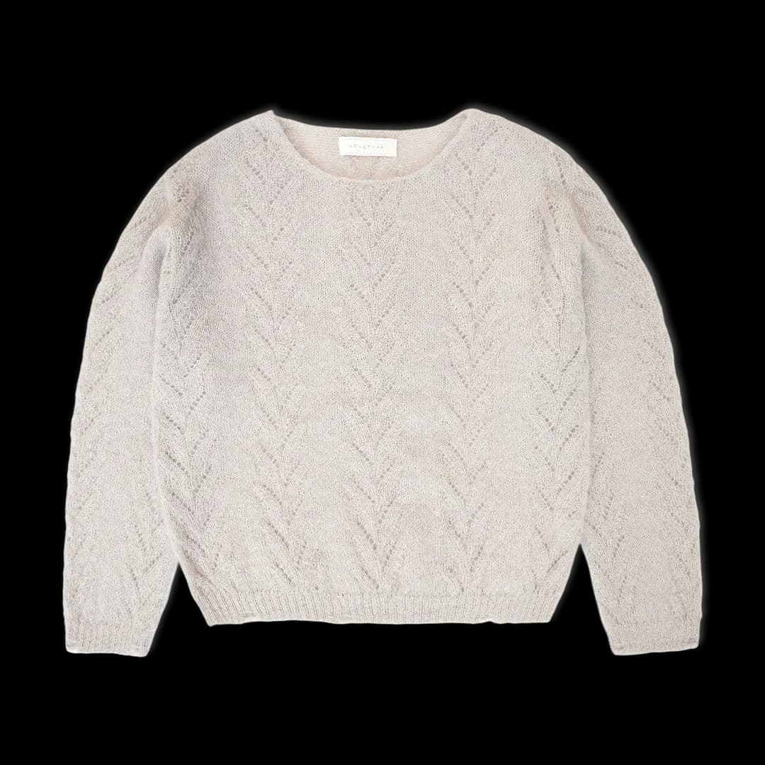 skashi knit - pink beige