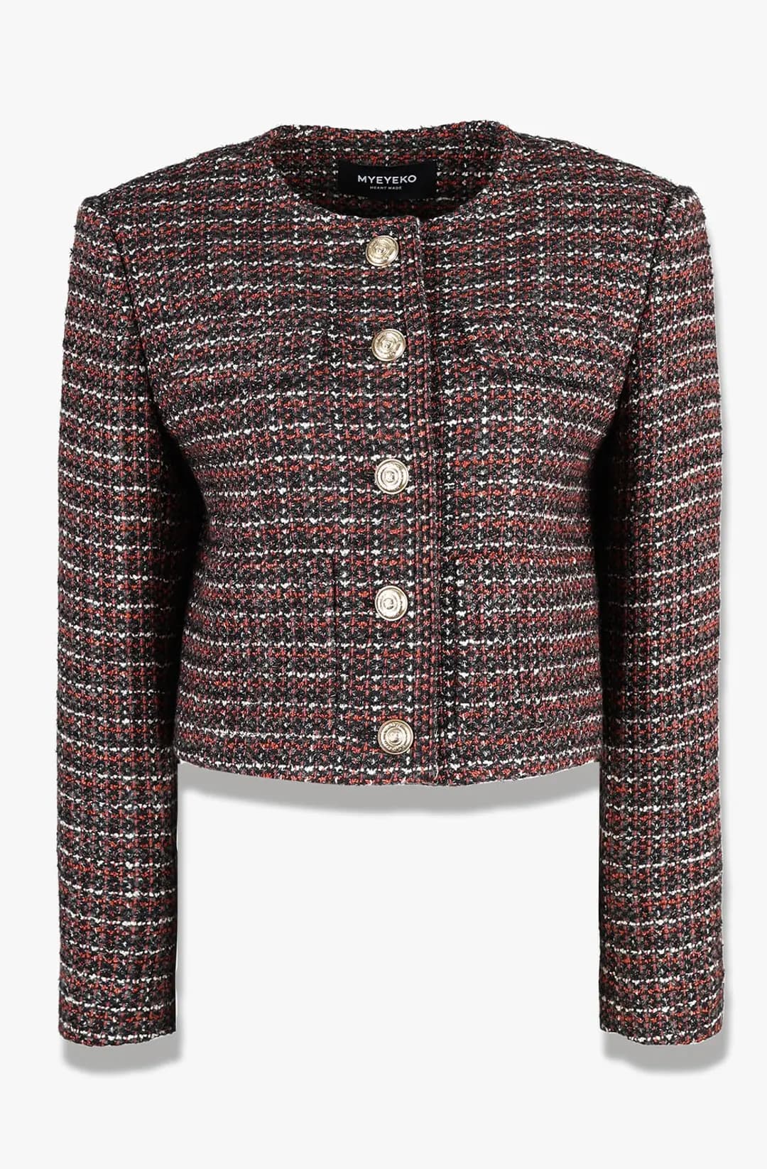 Twinkle Check Classic Tweed Jacket
