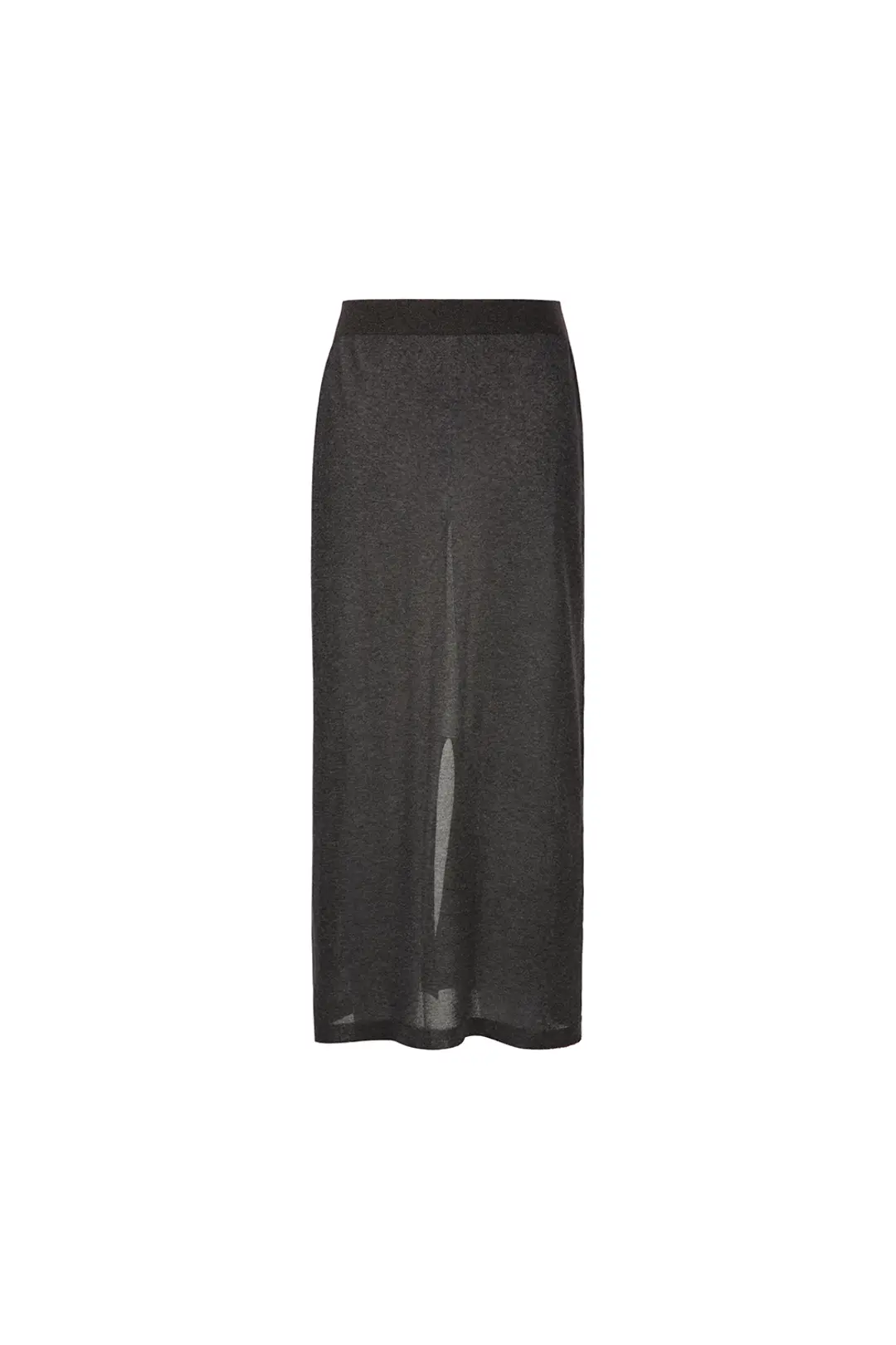 Urban See-Through Skirt, Charcoal