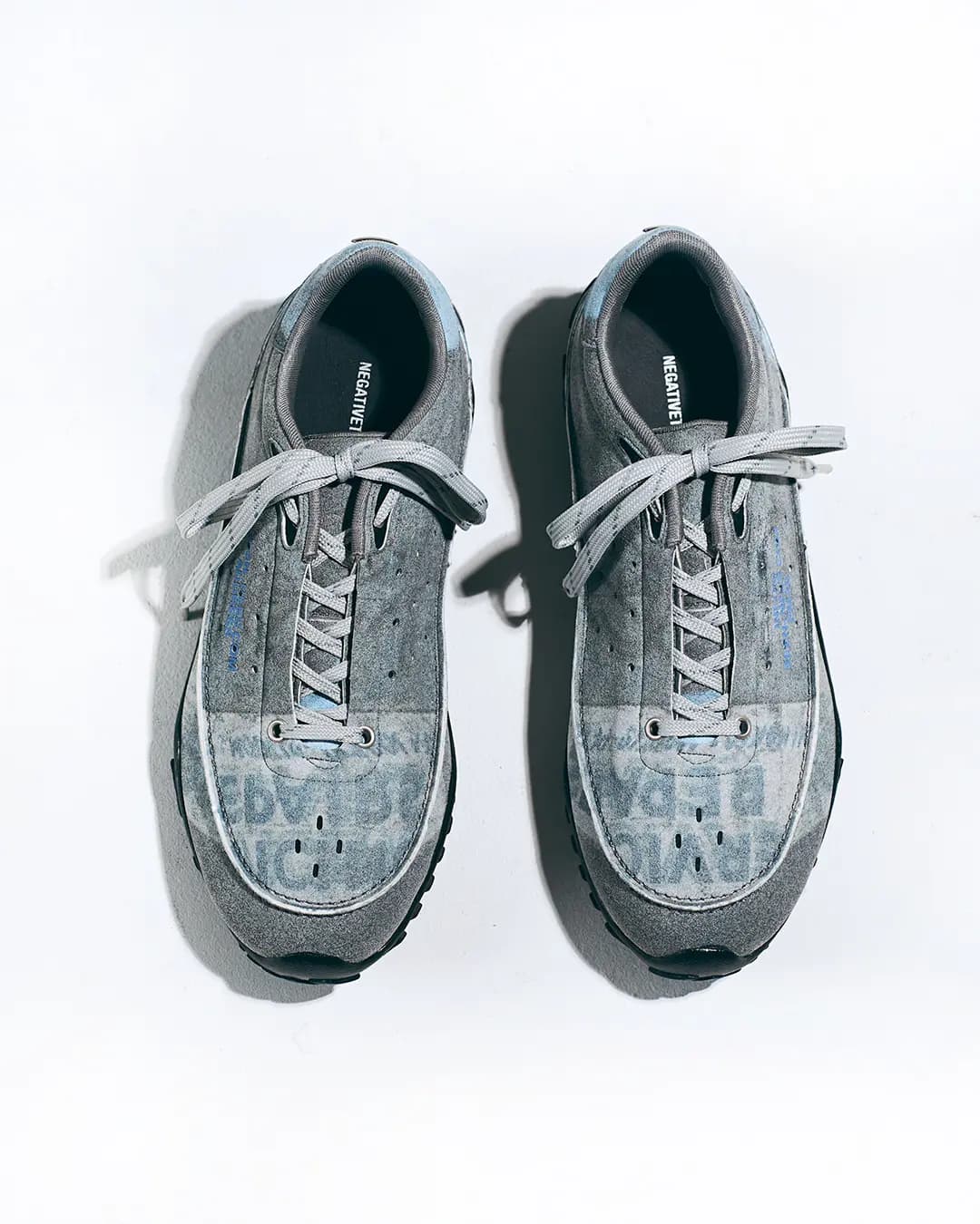[x NEGATIVETHREE] Copenhagen Sneakers (Concrete Blue)