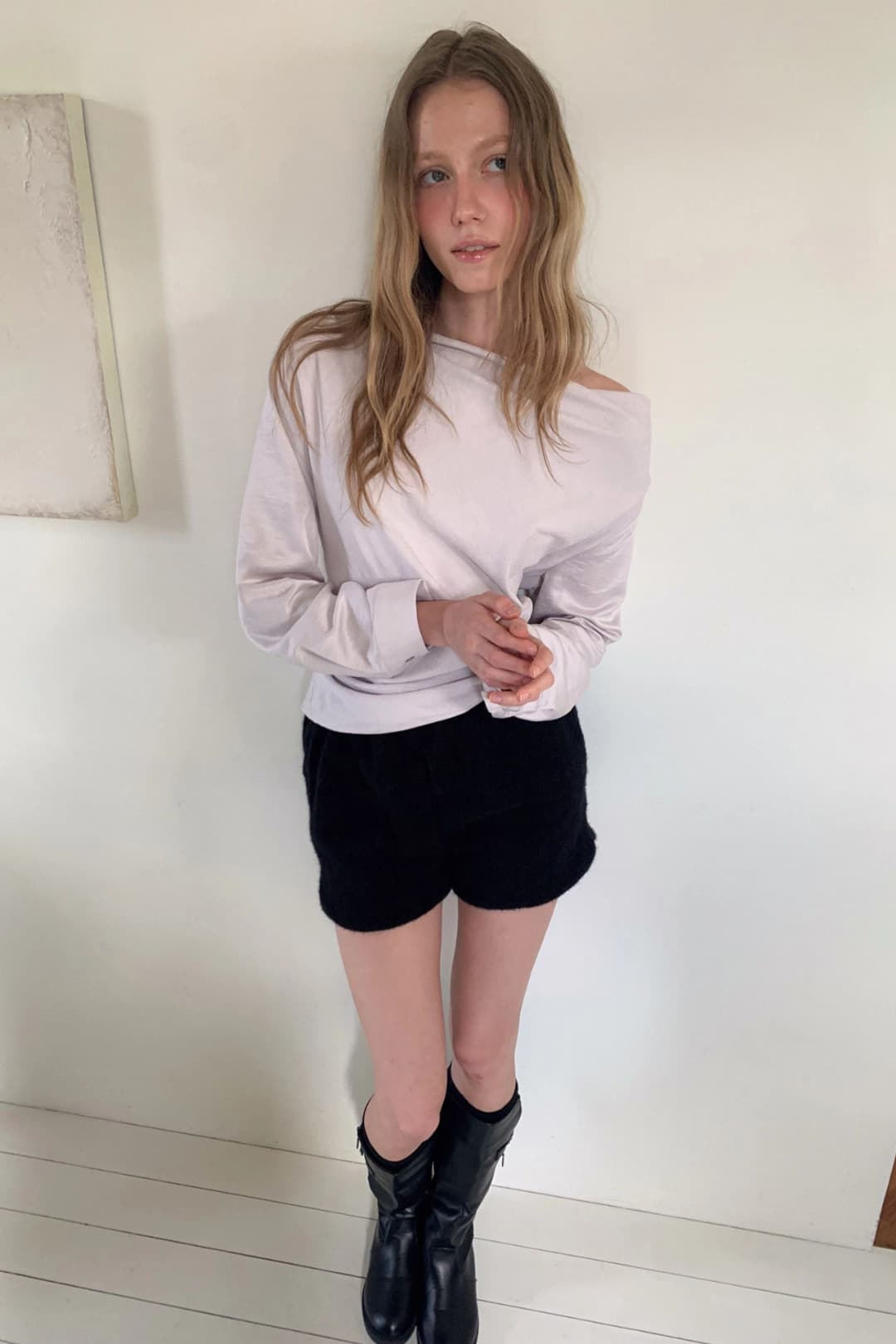 (시즌오프) Eve Blouse / Light Purple