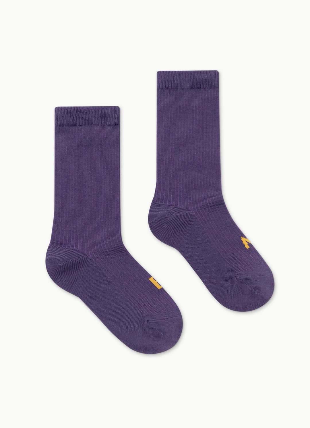 Rib ankle socks_Purple