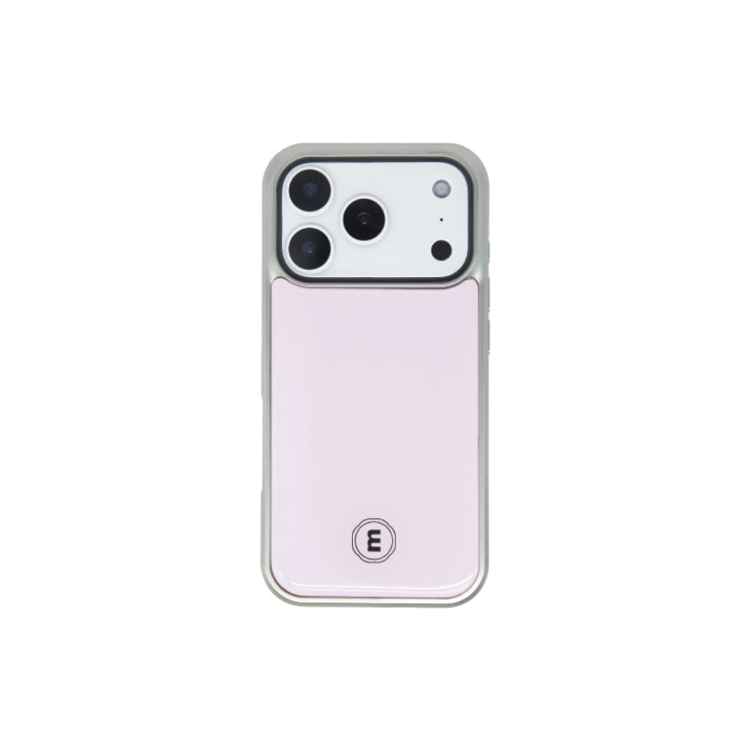 (6th) silver iphone case - shell pink (4월 초 순차배송)