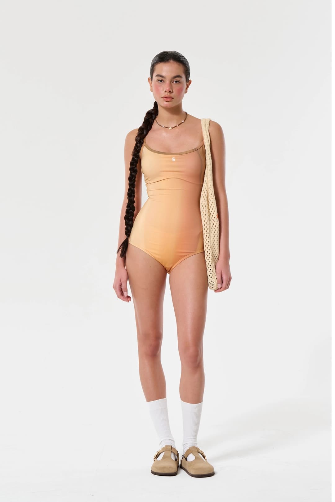 SAND CORSET BODYSUIT