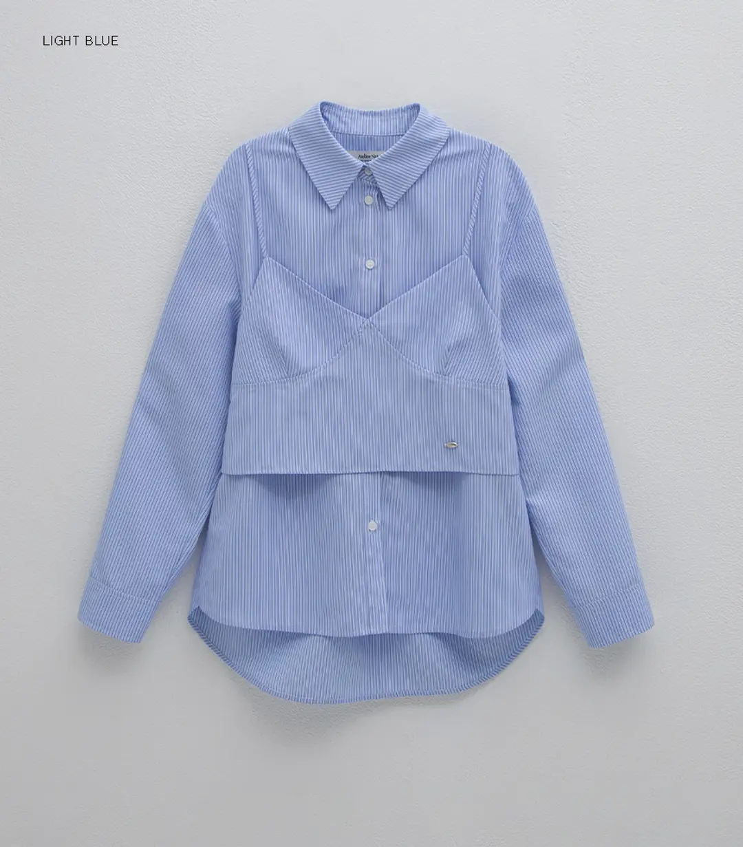 (Z-BL-4289)IAN BUSTIER SET SHIRT