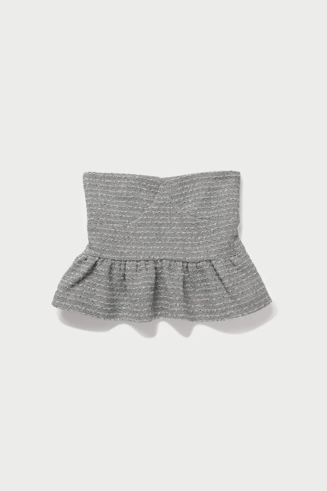 Twinkle tweed top_silver