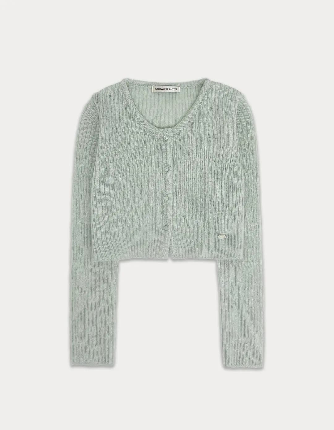 Etty pendant cardigan - mint