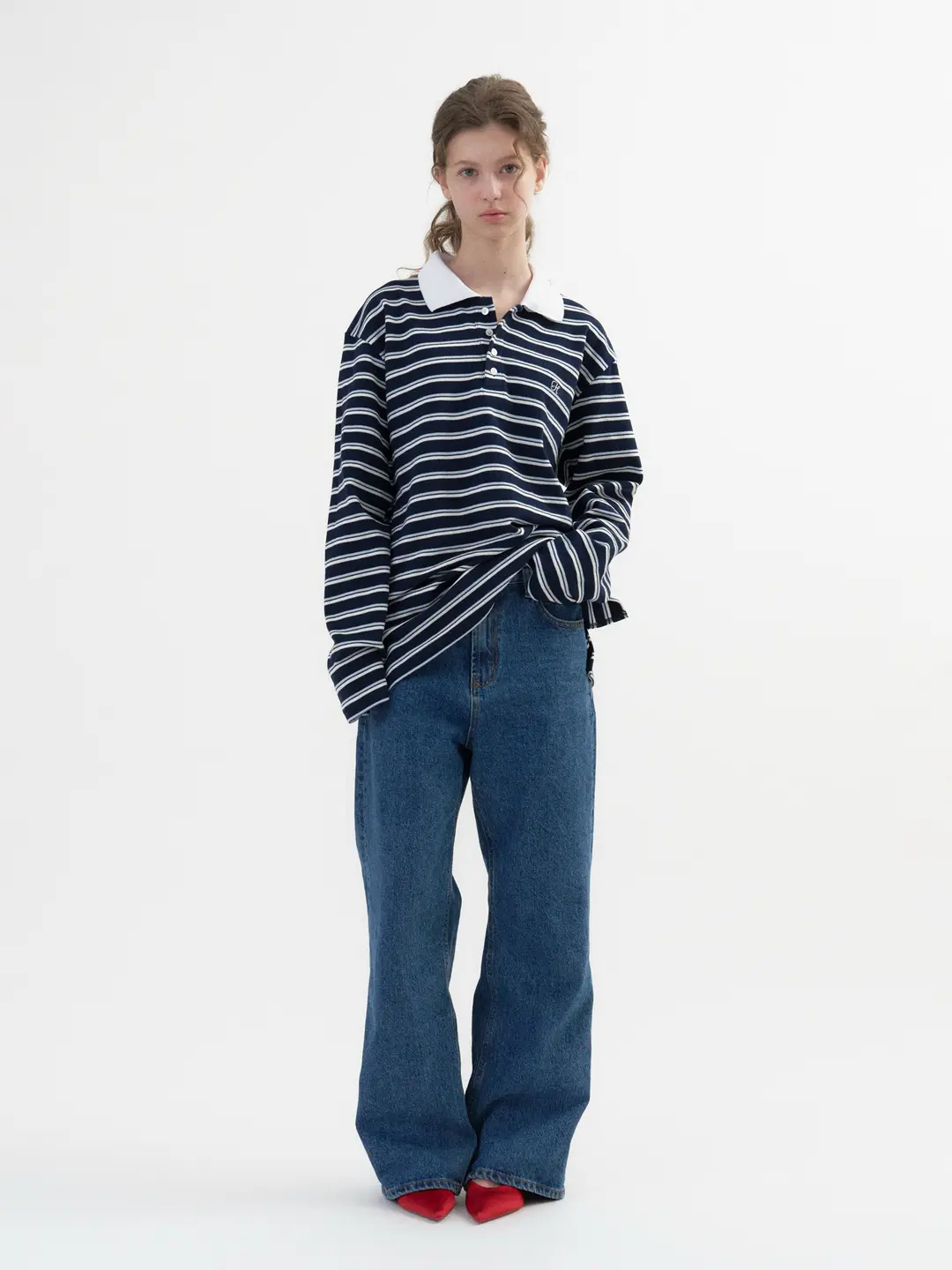 softie pique polo (navy)