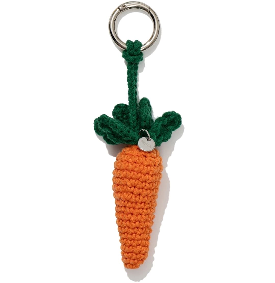 Carrot Knit Key Ring Orange_F261AC04
