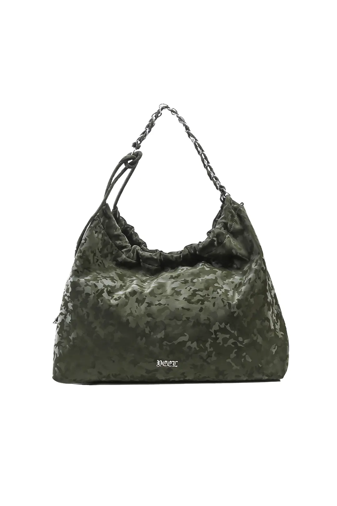 CHAIN SHOULDER BAG KHAKI