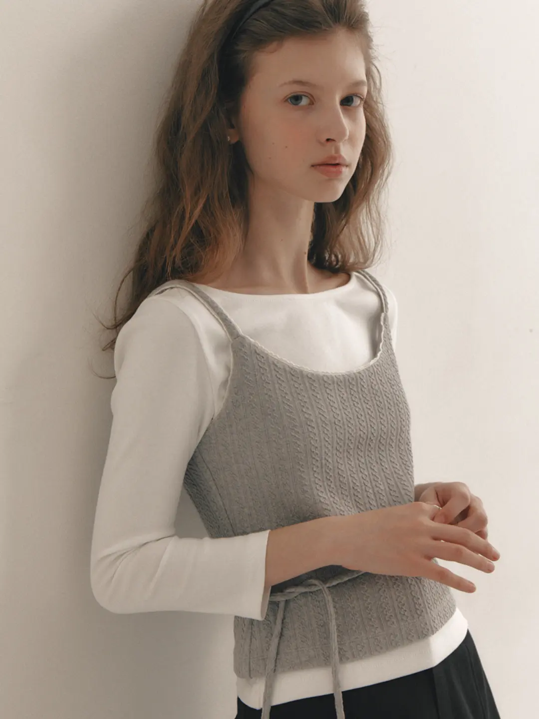 Slim Boat-Neck T-shirt(4color)