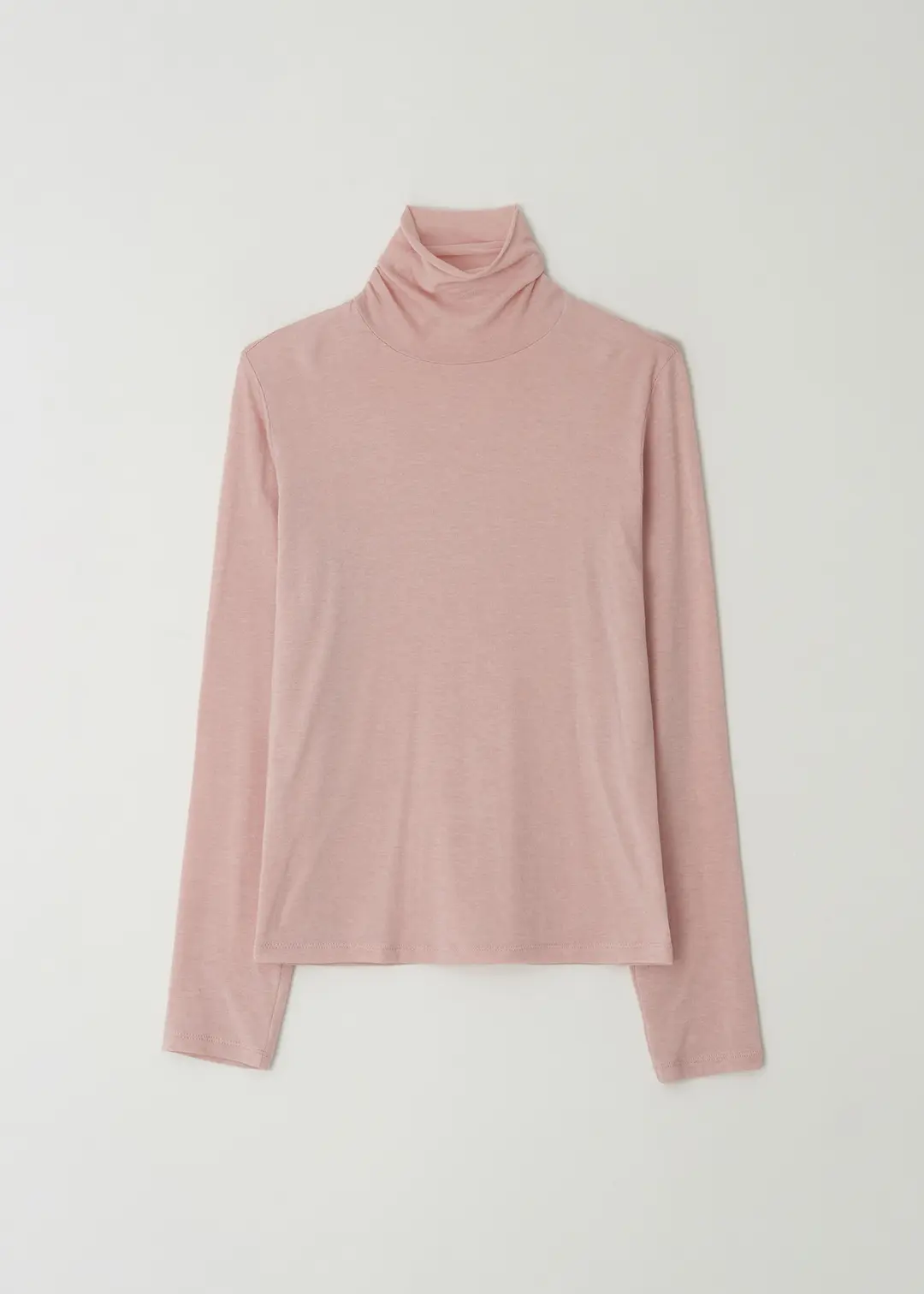 [3차] Sheer Turtleneck Top(Light Pink)