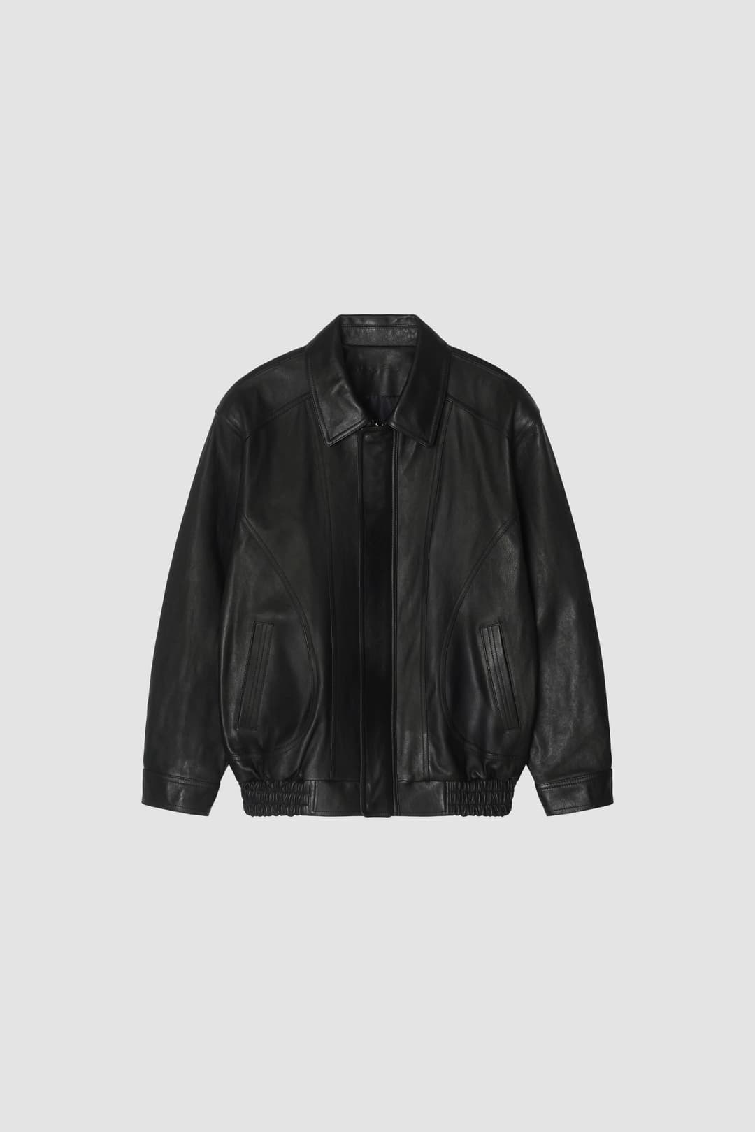8th) Noah Black Leather Jacket (Only Frank S.R.L)