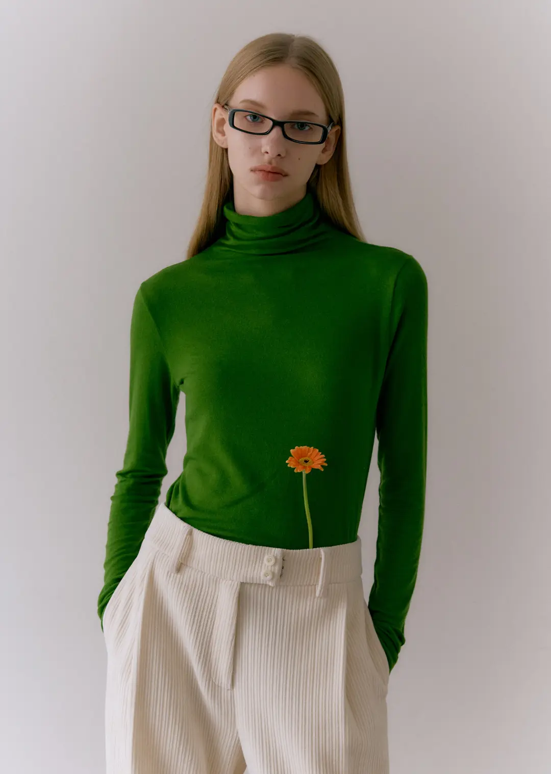 SOFT WOOL TURTLENECK TOP (4 color)