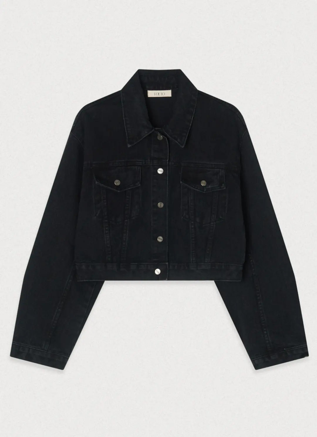 CARMEN BLACK DENIM JACKET