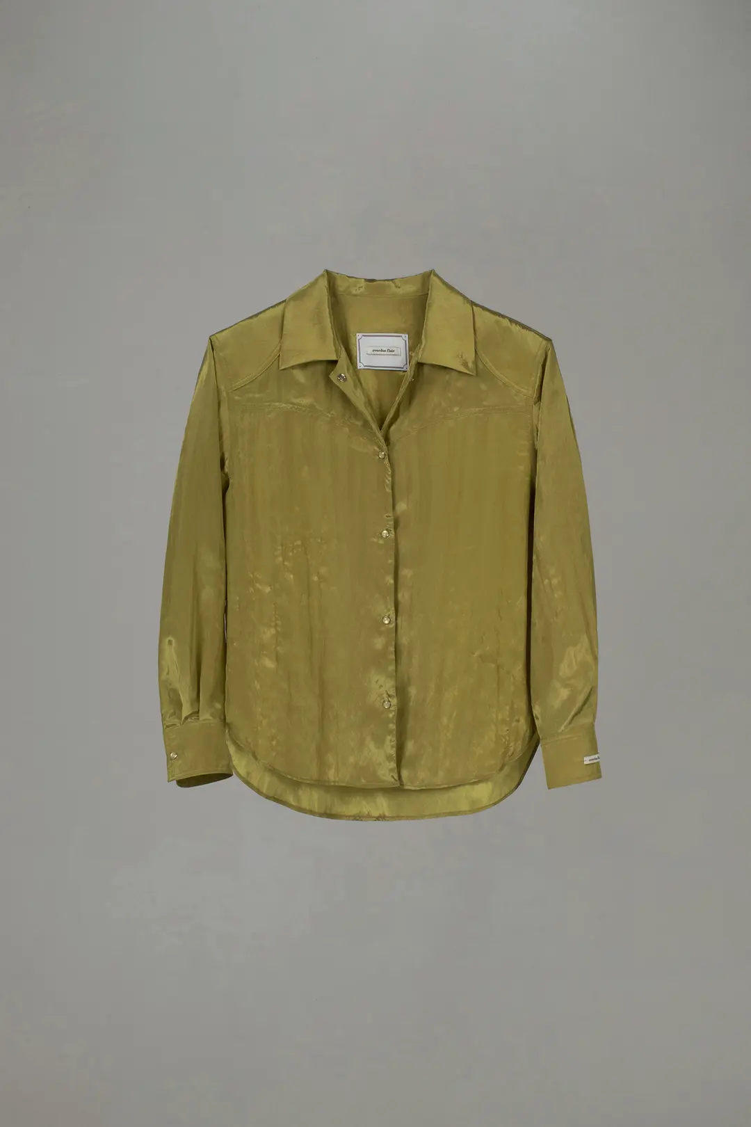 SHINE WESTERN SHIRTS_OLIVE GREEN
