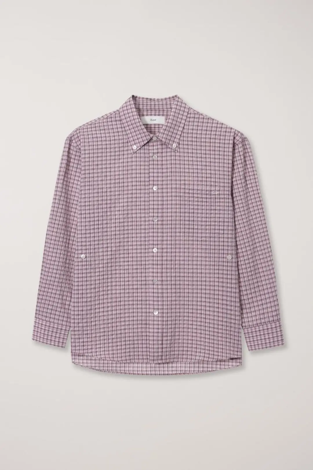 UNISEX OVERSIZED CHECKED SHIRT PINK CHECK