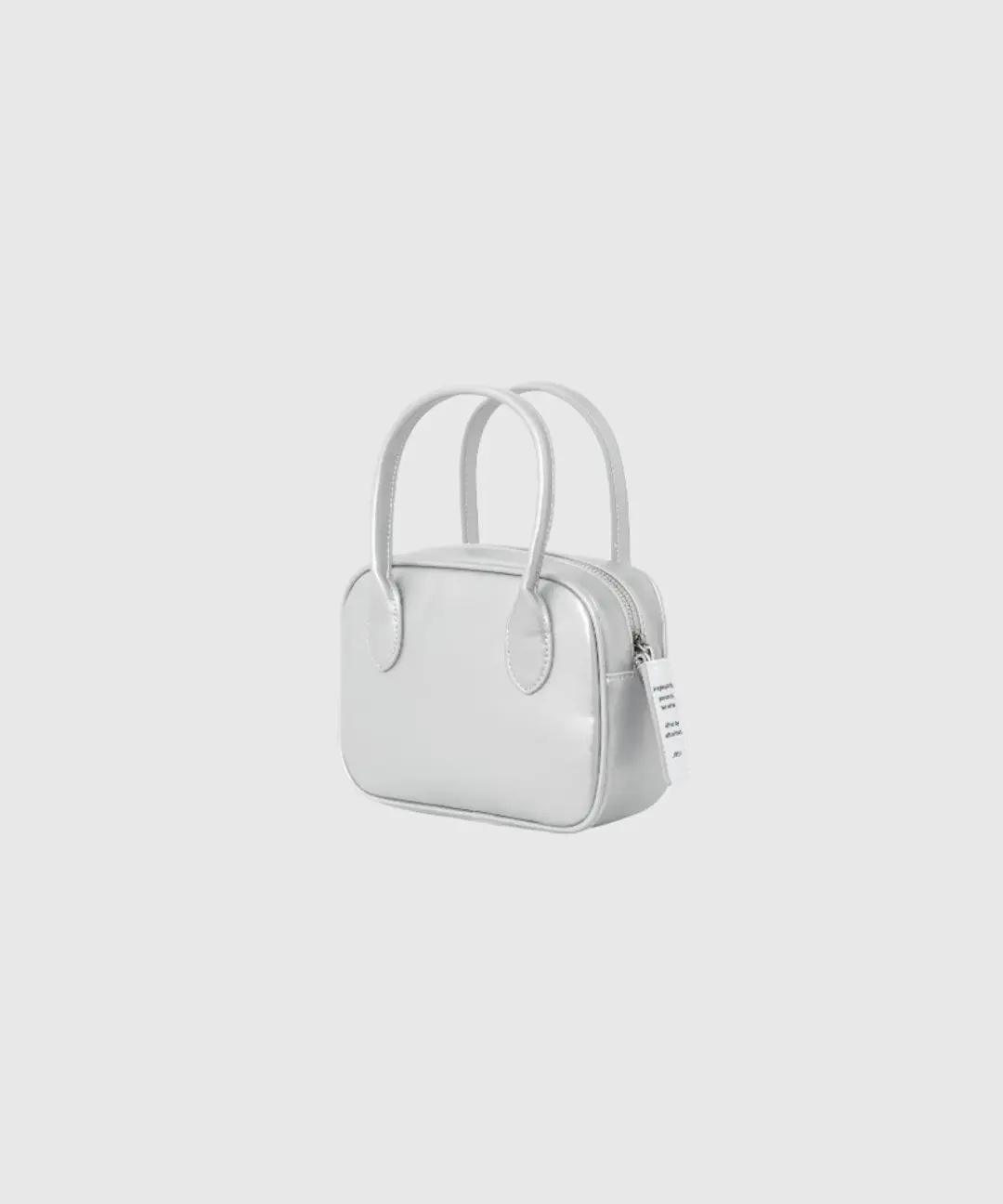 Square bag mini (Silver)