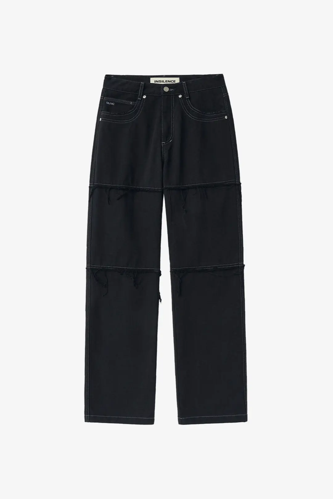 테터링 코튼 데님 BLACK