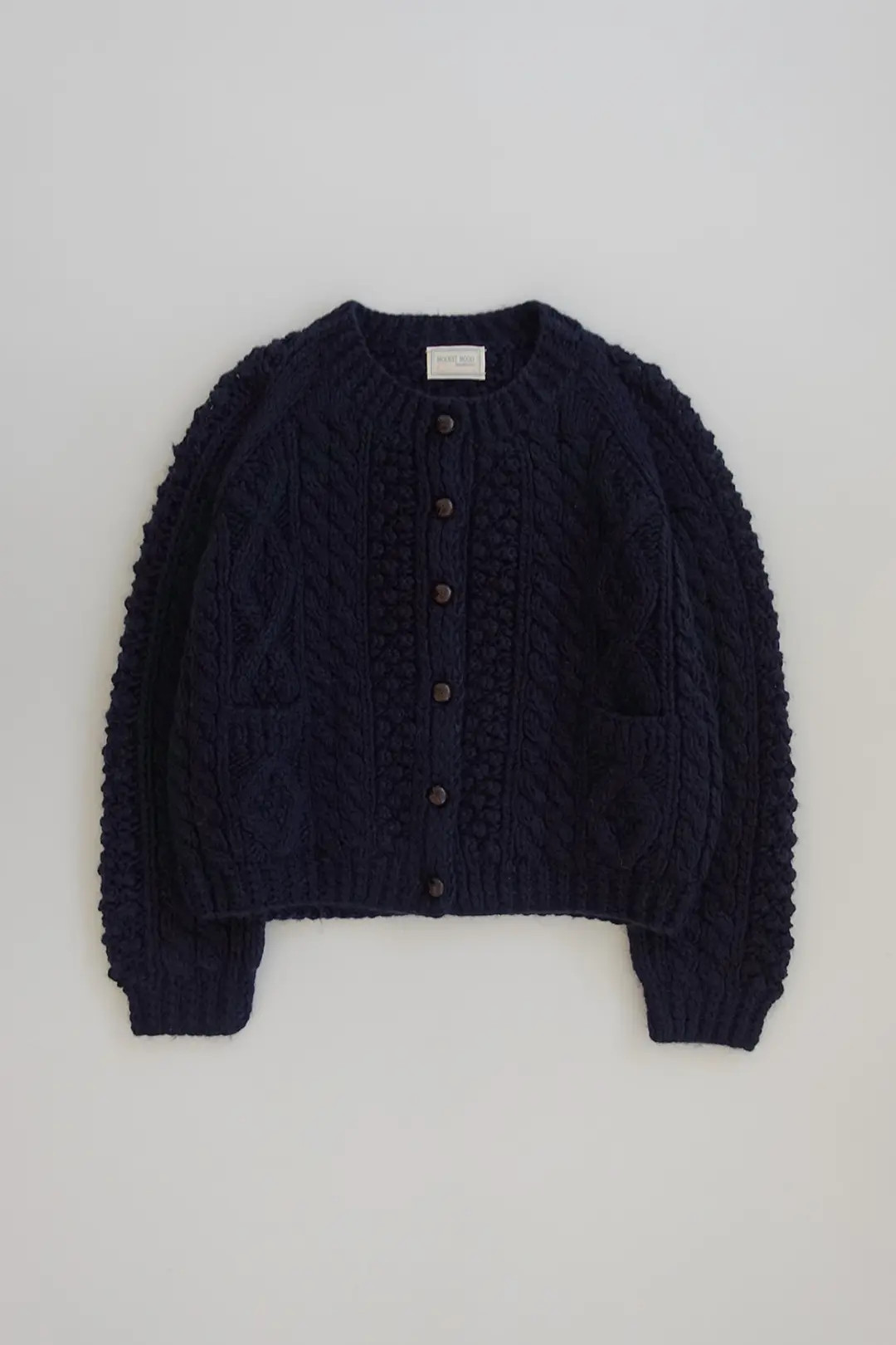 Handmade Grandma Cardigan (Navy)
