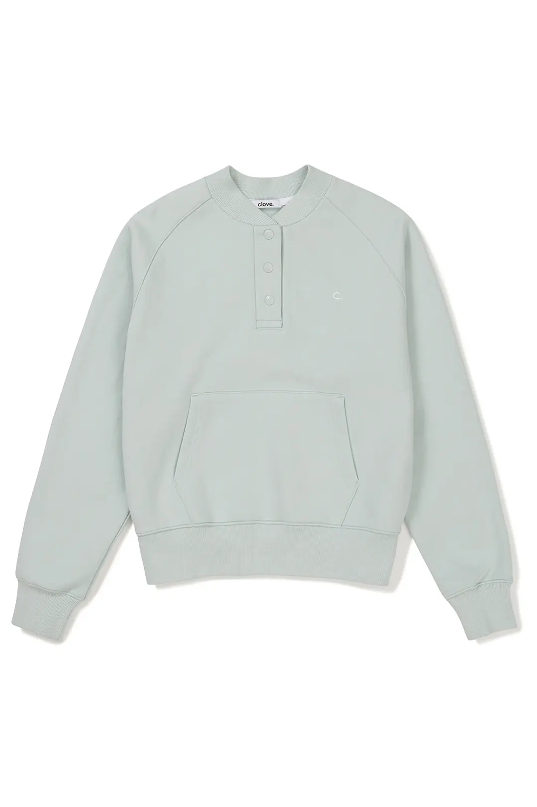 [24FW clove] Henry Neck Sweatshirt (Mint)