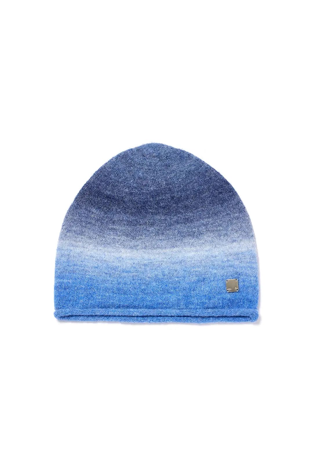 COZY GRADATION BEANIE IN NAVY