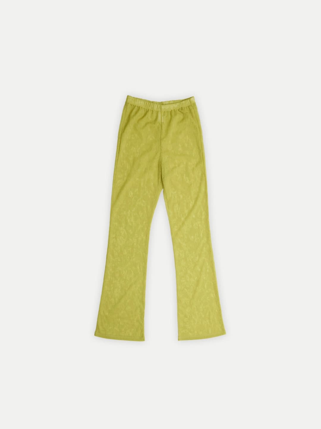 PAYERNE LAYERED VINTAGE PANTS LIME